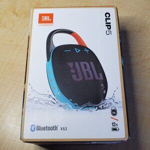JBL CLIP 5 PORTABLE BLUETOOTH SPEAKER